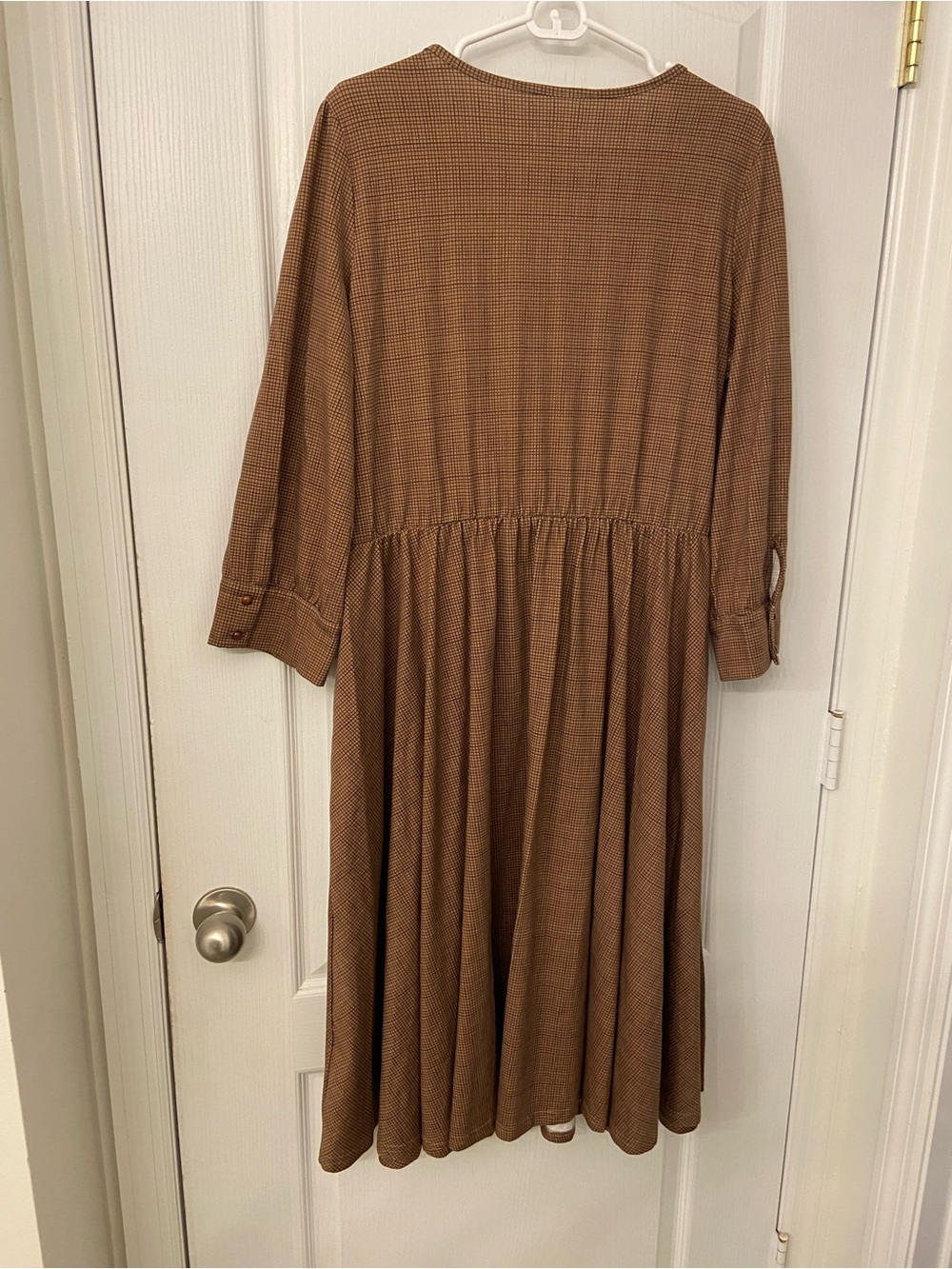 Do Re Mi Nursing Cotton Midi Dress - Picture 5 of 7